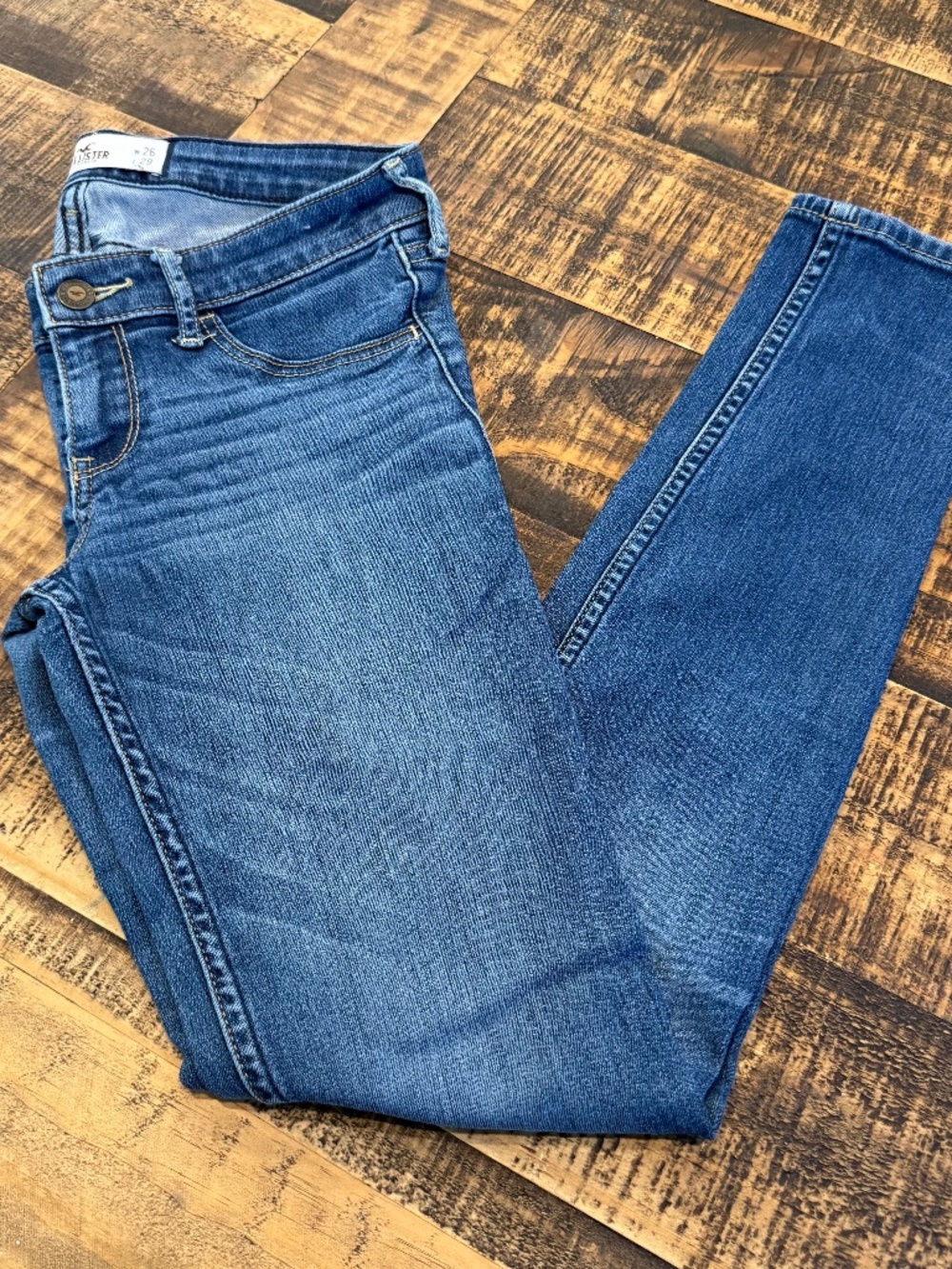Hollister Junior Skinny Size 3R w 26 L 29 Jeans